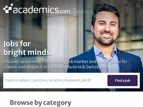 'academics.com' screenshot