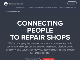 'mechanicadvisor.com' screenshot