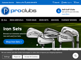 'proclubs.com' screenshot
