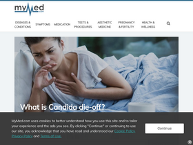 'mymed.com' screenshot