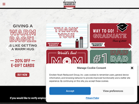 'brueggers.com' screenshot