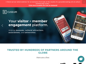 'cuseum.com' screenshot