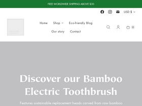 Sustainable Tomorrow website screenshot