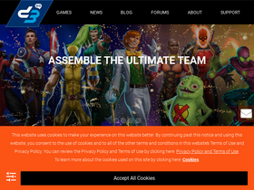 'd3go.com' screenshot