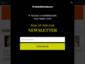 'behindthechair.com' screenshot