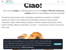 'italiapozaszlakiem.com' screenshot