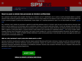 'spynews.ro' screenshot