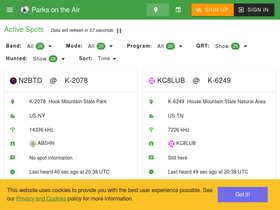 'pota.app' screenshot