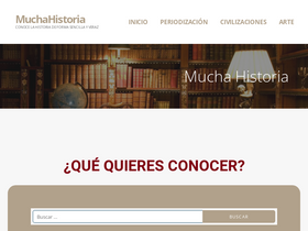 'muchahistoria.com' screenshot