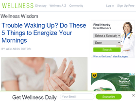 'wellness.com' screenshot
