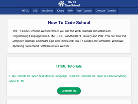 'howtocodeschool.com' screenshot