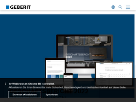 'geberit.com' screenshot