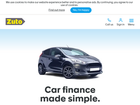 'zuto.com' screenshot