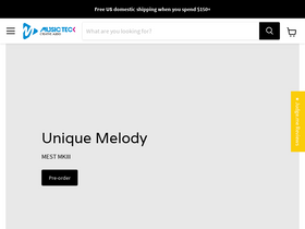 'musicteck.com' screenshot