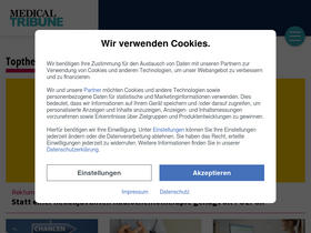 'medical-tribune.de' screenshot