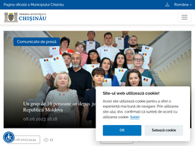 'chisinau.md' screenshot