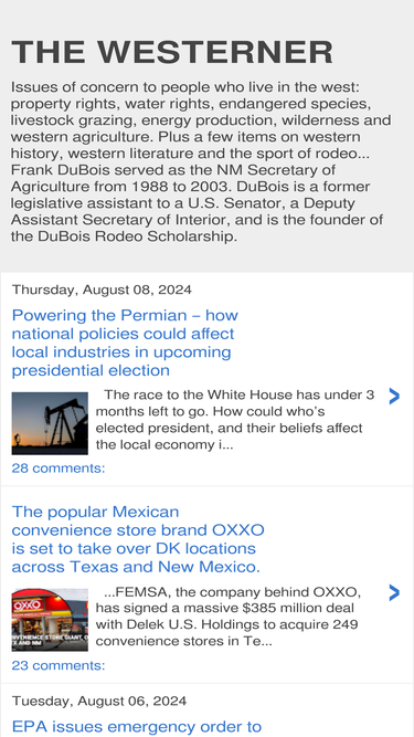 thewesterner.blogspot.com