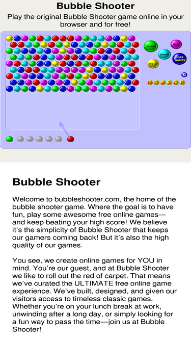 bubbleshooter.com