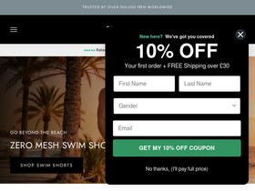 Giovici homepage screenshot