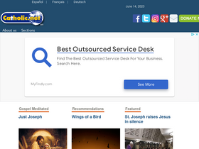 'es.catholic.net' screenshot