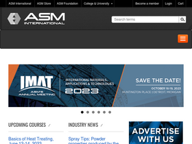 'static.asminternational.org' screenshot
