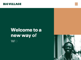 'big-village.com' screenshot