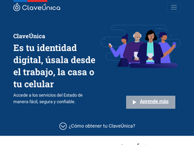 'claveunica.gob.cl' screenshot