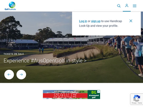 'glcms.golflink.com.au' screenshot