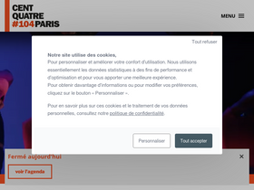 '104.fr' screenshot