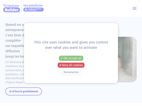 'business-builder.cci.fr' screenshot