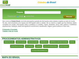 'cidade-brasil.com.br' screenshot