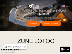 zunelotoo.com homepage screenshot