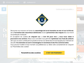 'snsm.org' screenshot