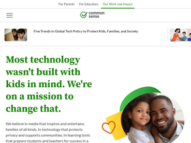 'commonsense.org' screenshot