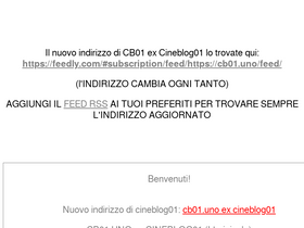 'cineblog01.red' screenshot