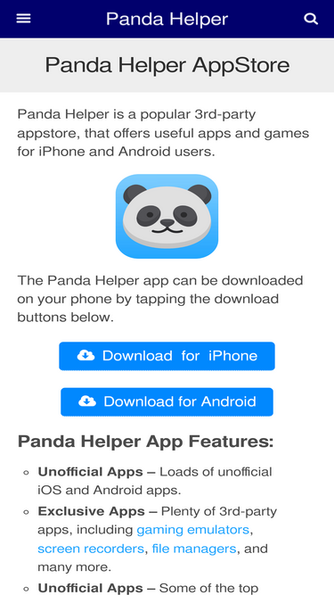 Panda Helper