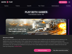 'wemixplay.com' screenshot