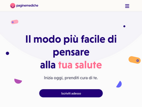 'paginemediche.it' screenshot