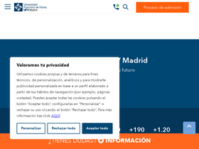 'ufv.es' screenshot