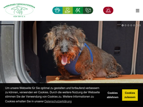 'hamburger-tierschutzverein.de' screenshot