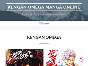 'kengan-manga.com' screenshot