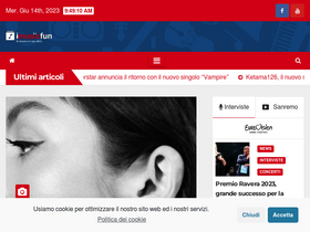 'imusicfun.it' screenshot