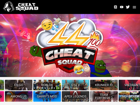 'cheatsquad.gg' screenshot