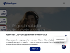'pluspagos.com' screenshot