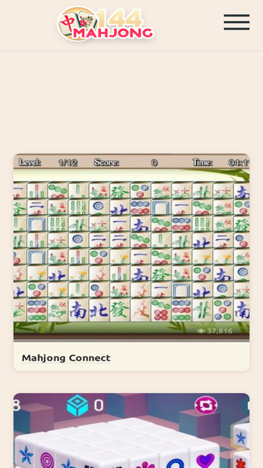 Mahjong Connect - Hyves Games