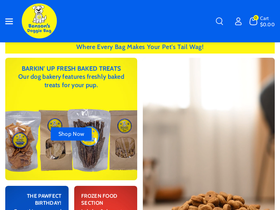 bensonsdoggiebag.com homepage screenshot