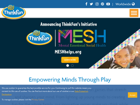 'thinkfun.com' screenshot