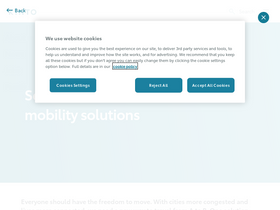 'kinto-mobility.eu' screenshot