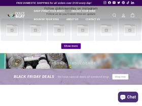 dolceandlay.com homepage screenshot