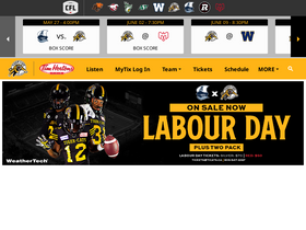 'ticats.ca' screenshot